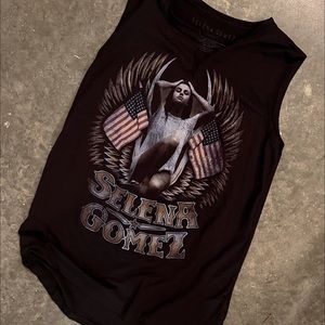Selena Gomez collectors muscle tee